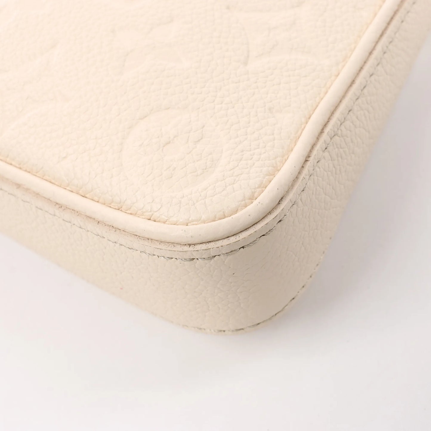 Louis Vuitton Monogram Empreinte Easy Pouch Handbag in Beige M81066