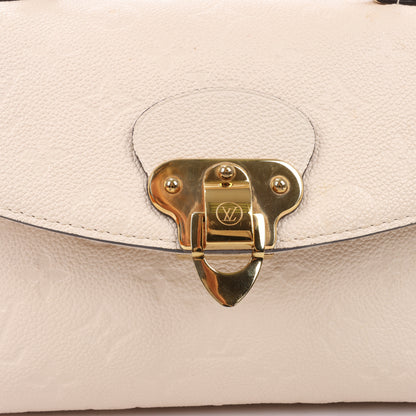 Louis Vuitton Monogramme Empreinte Georges BB 2Way Sac à main en Beige M53943