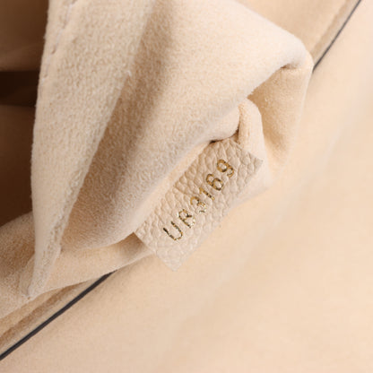 Louis Vuitton Monogram Empreinte Georges BB 2Way Handtasche in Beige M53943