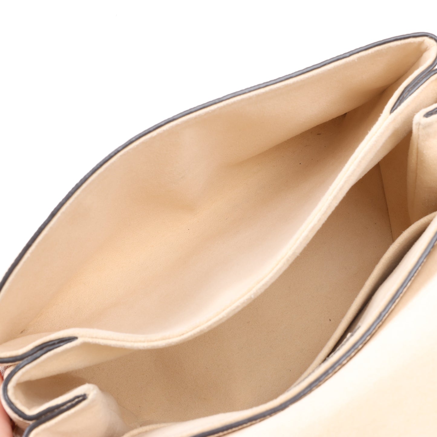 Louis Vuitton Monogram Empreinte Georges BB 2Way Handtasche in Beige M53943