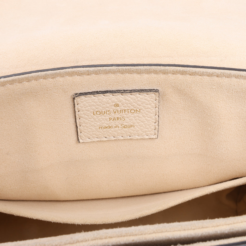 Louis Vuitton Monogram Empreinte Georges BB 2Way Handbag in Beige M53943