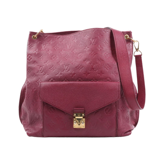 Louis Vuitton Monogram Empreinte Metis Hobo Sac à main en Violet M40813