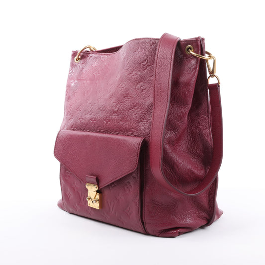 Louis Vuitton Monogram Empreinte Metis Hobo Sac à main en Violet M40813