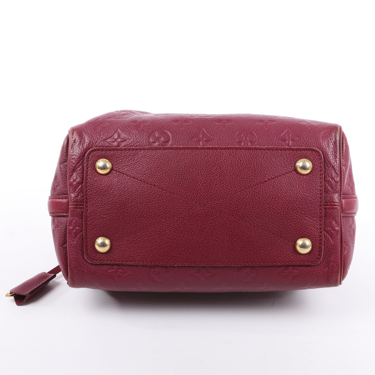 Louis Vuitton Monogram Empreinte Speedy 25 Bandoulière 2Way Handbag in Aurore M40827