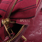 Louis Vuitton Monogram Empreinte Speedy 25 Bandoulière 2Way Handbag in Aurore M40827