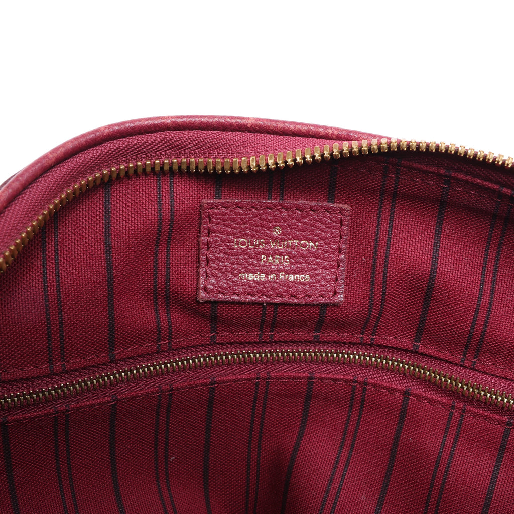 Louis Vuitton Monogram Empreinte Speedy 25 Bandoulière 2Way Handbag in Aurore M40827