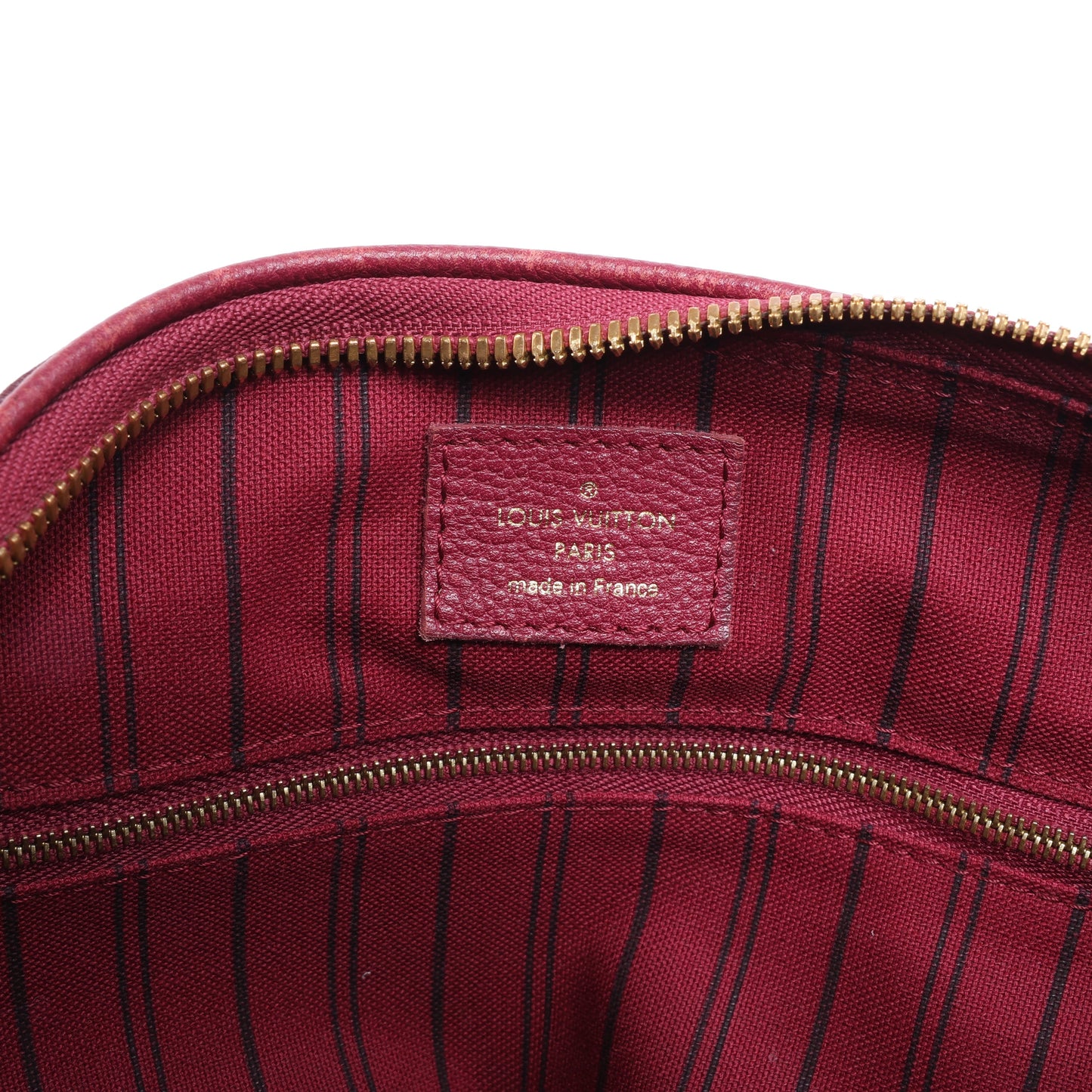 Louis Vuitton Monogram Empreinte Speedy 25 Bandoulière 2Way Handbag in Aurore M40827