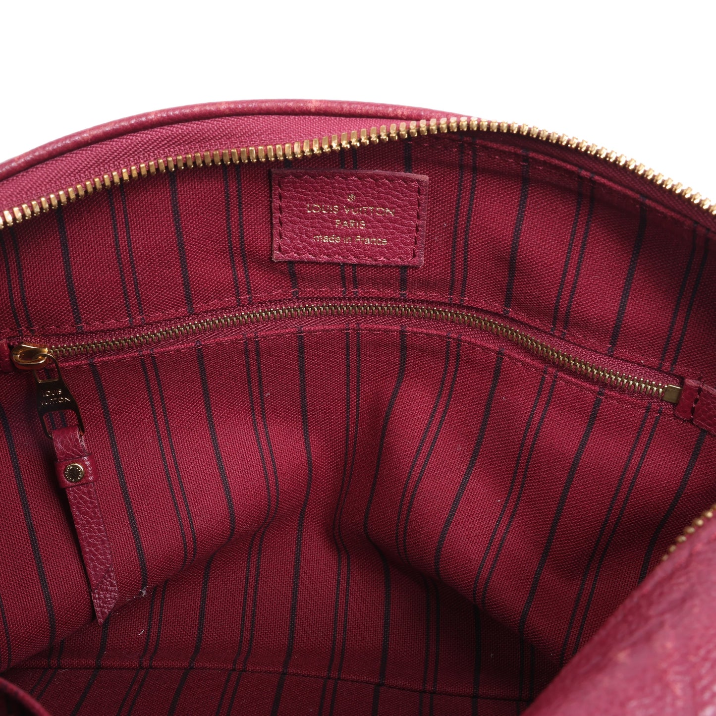 Louis Vuitton Monogram Empreinte Speedy 25 Bandoulière 2Way Handbag in Aurore M40827