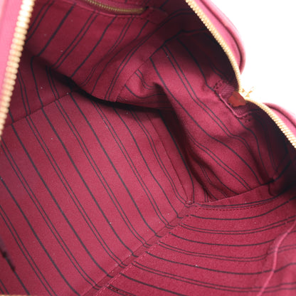 Louis Vuitton Monogram Empreinte Speedy 25 Bandoulière 2Way Handbag in Aurore M40827