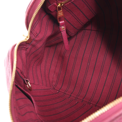 Louis Vuitton Monogram Empreinte Speedy 25 Bandoulière 2Way Handbag in Aurore M40827