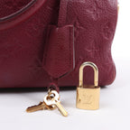 Louis Vuitton Monogram Empreinte Speedy 25 Bandoulière 2Way Handbag in Aurore M40827