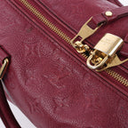 Louis Vuitton Monogram Empreinte Speedy 25 Bandoulière 2Way Handbag in Aurore M40827