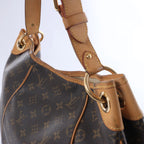 Louis Vuitton Monogram Galliera PM Shoulder Bag in Brown