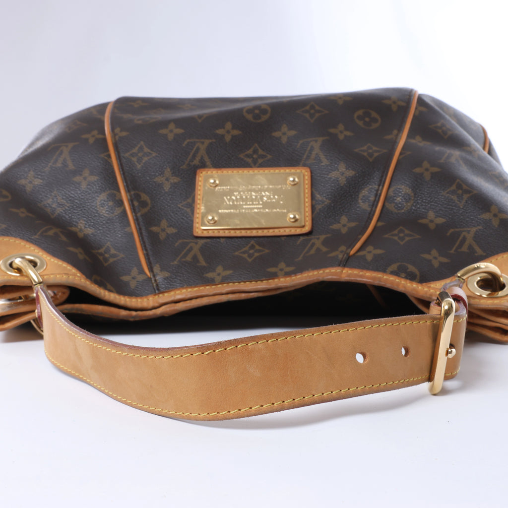 Louis Vuitton Monogram Galliera PM Shoulder Bag in Brown