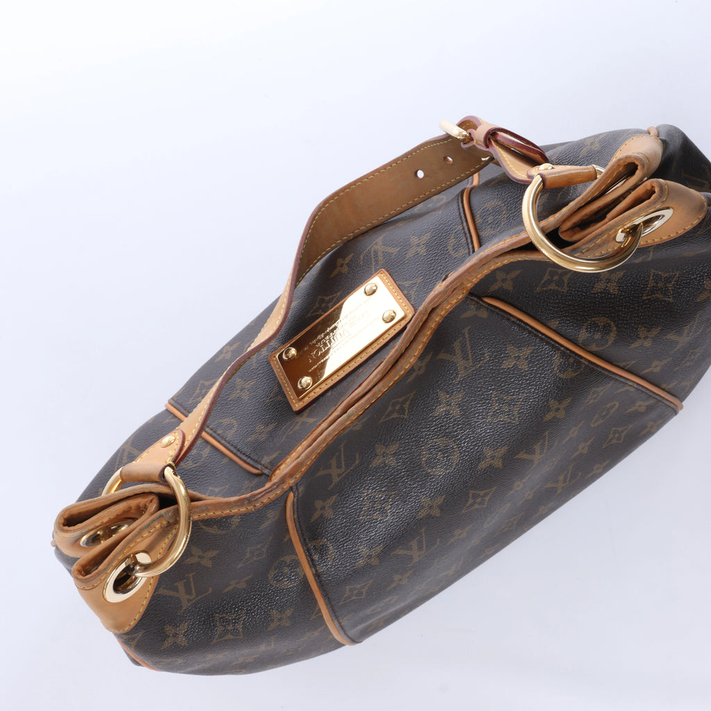 Louis Vuitton Monogram Galliera PM Shoulder Bag in Brown