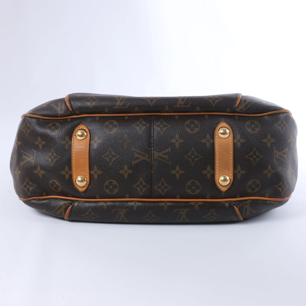 Louis Vuitton Monogram Galliera PM Shoulder Bag in Brown