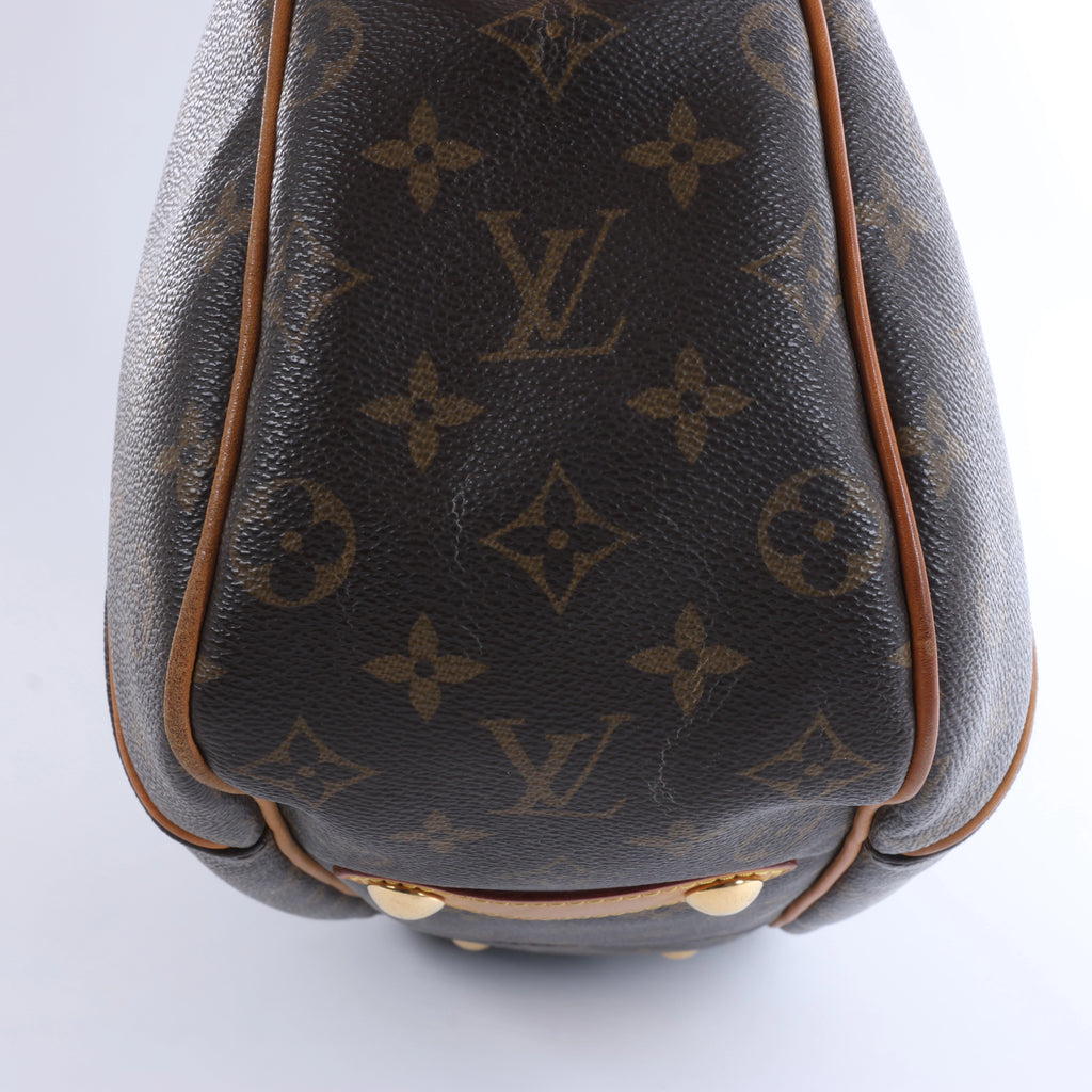 Louis Vuitton Monogram Galliera PM Shoulder Bag in Brown