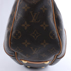 Louis Vuitton Monogram Galliera PM Shoulder Bag in Brown