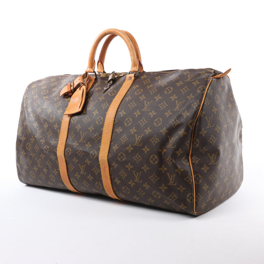 Sac de voyage Keepall 55 en toile Monogram Louis Vuitton M41424