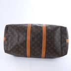 Louis Vuitton Keepall  Bandoulière 45 Monogram Canvas Travel Bag in Brown M41418