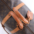 Louis Vuitton Keepall  Bandoulière 45 Monogram Canvas Travel Bag in Brown M41418