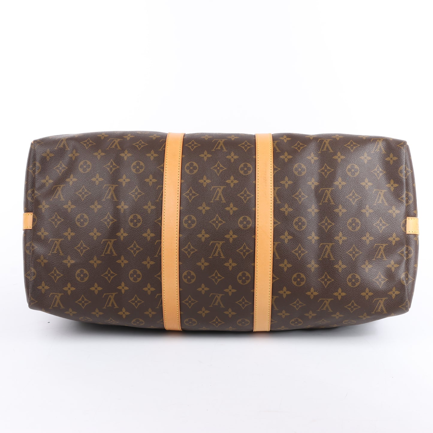 Louis Vuitton Monogram Canvas Keepall Bandoulière 55 Travel Bag M41414