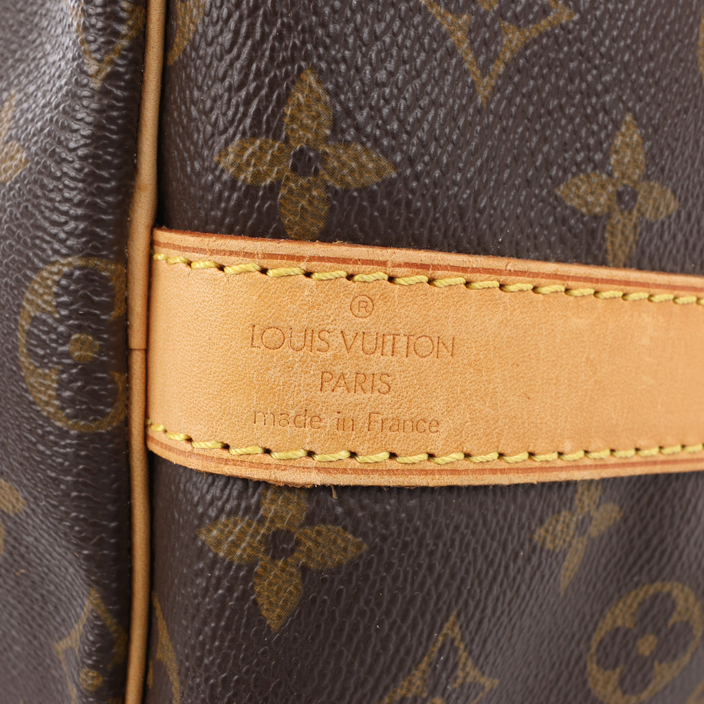 Louis Vuitton Monogram Canvas Keepall Bandoulière 55 Travel Bag M41414