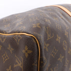Louis Vuitton Monogram Canvas Keepall Bandoulière 55 Travel Bag M41414