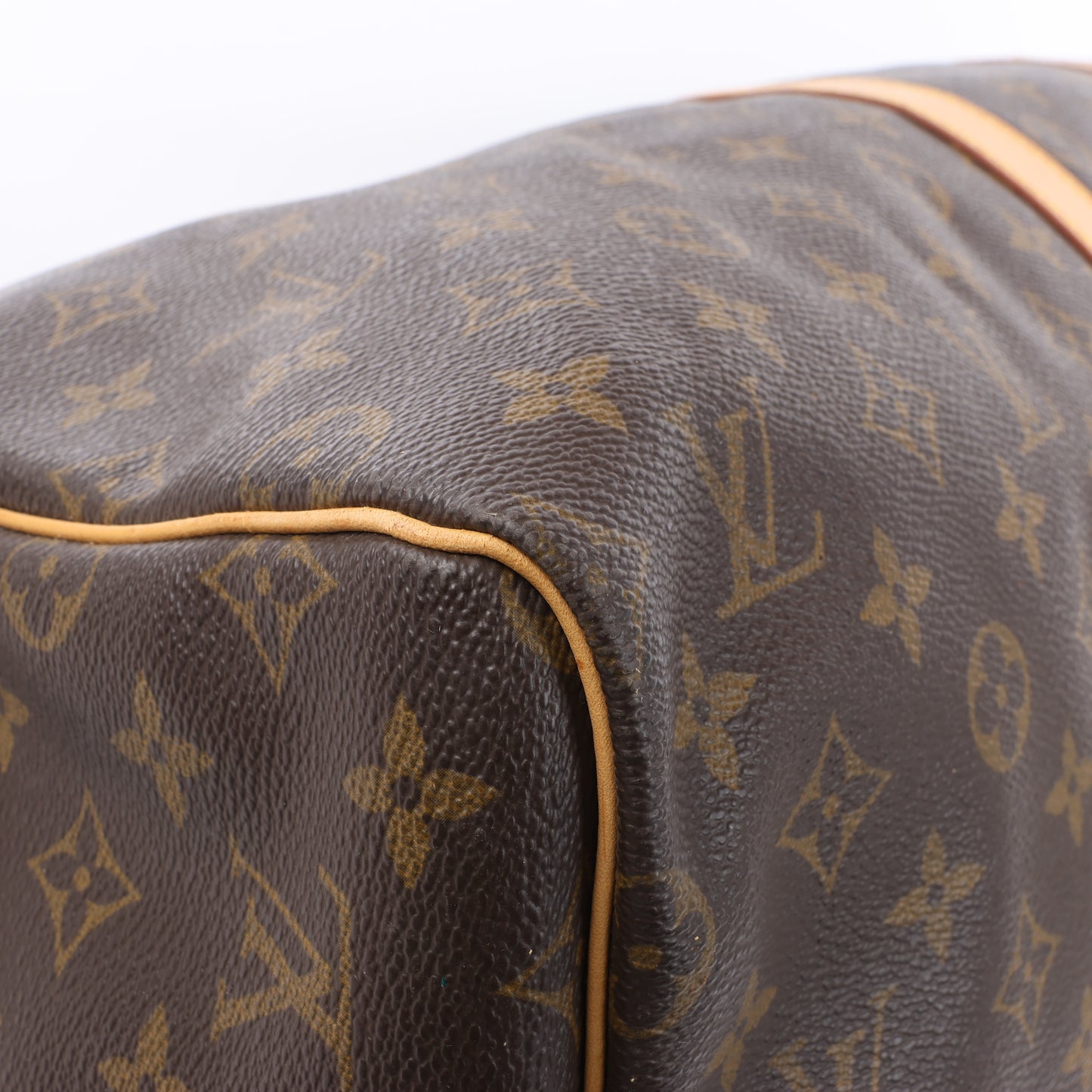 Louis Vuitton Monogram Canvas Keepall Bandoulière 55 Travel Bag M41414