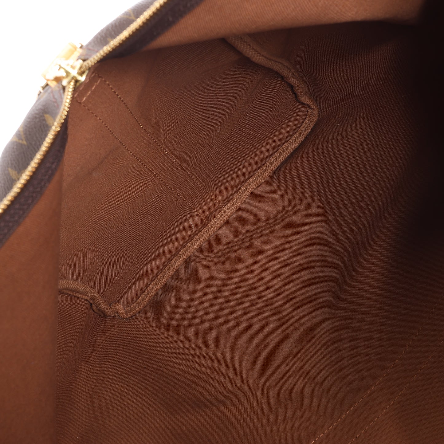 Louis Vuitton Monogram Canvas Keepall Bandoulière 55 Travel Bag M41414