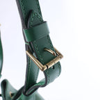 Louis Vuitton Leather Epi Noe Shoulder Bag in Green