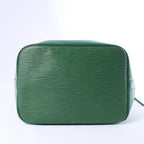 Louis Vuitton Leather Epi Noe Shoulder Bag in Green