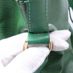 Louis Vuitton Leather Epi Noe Shoulder Bag in Green
