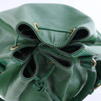 Louis Vuitton Leather Epi Noe Shoulder Bag in Green