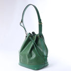 Louis Vuitton Leather Epi Noe Shoulder Bag in Green