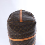 Louis Vuitton Monogram Keepall Bandrière 55 Travel Bag