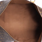 Louis Vuitton Monogram Keepall Bandrière 55 Travel Bag