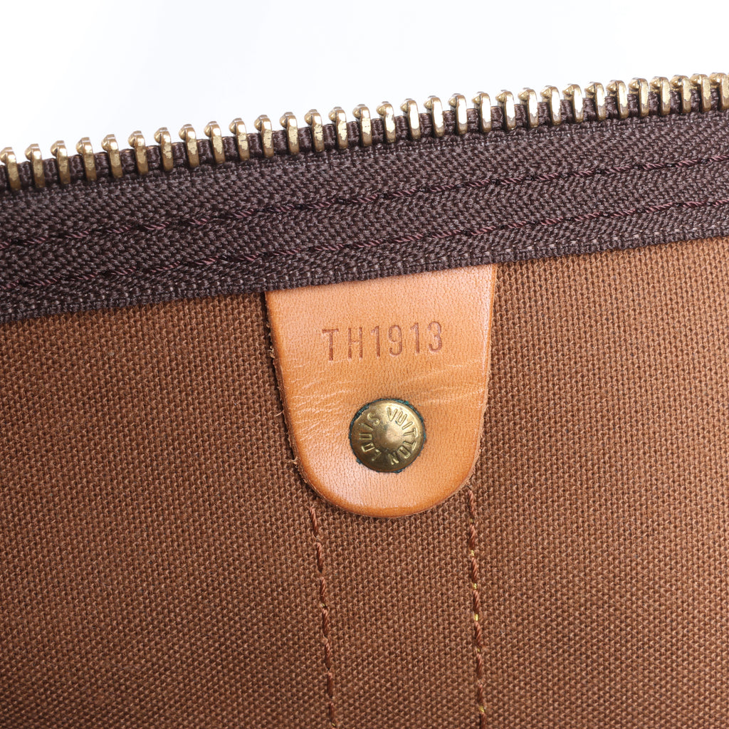 Louis Vuitton Monogram Keepall Bandrière 55 Travel Bag
