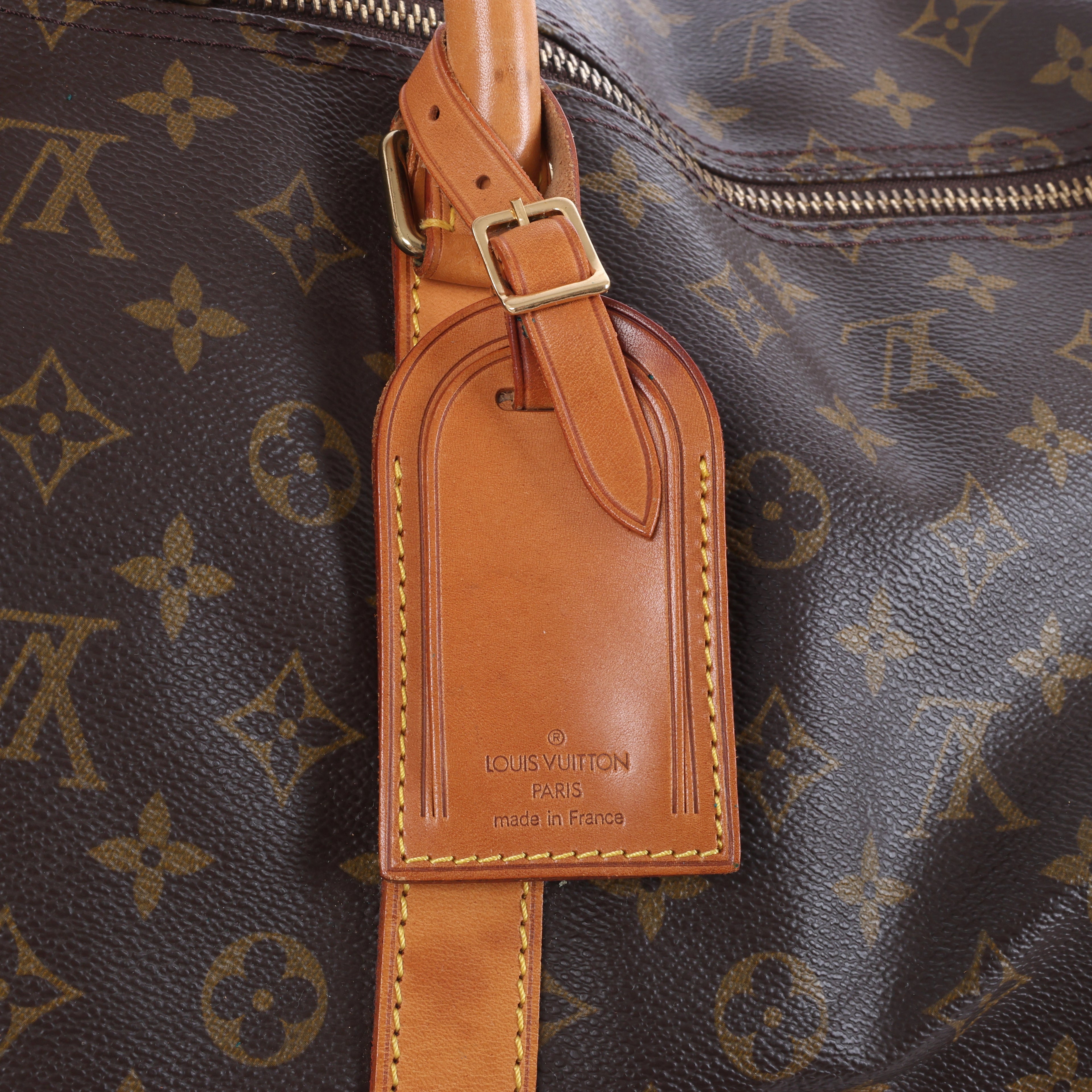Louis Vuitton Monogram Keepall Bandrière 55 Travel Bag