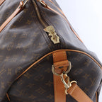 Louis Vuitton Monogram Keepall Bandrière 55 Travel Bag