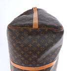 Louis Vuitton Monogram Keepall Bandrière 60 Travel Bag in Brown