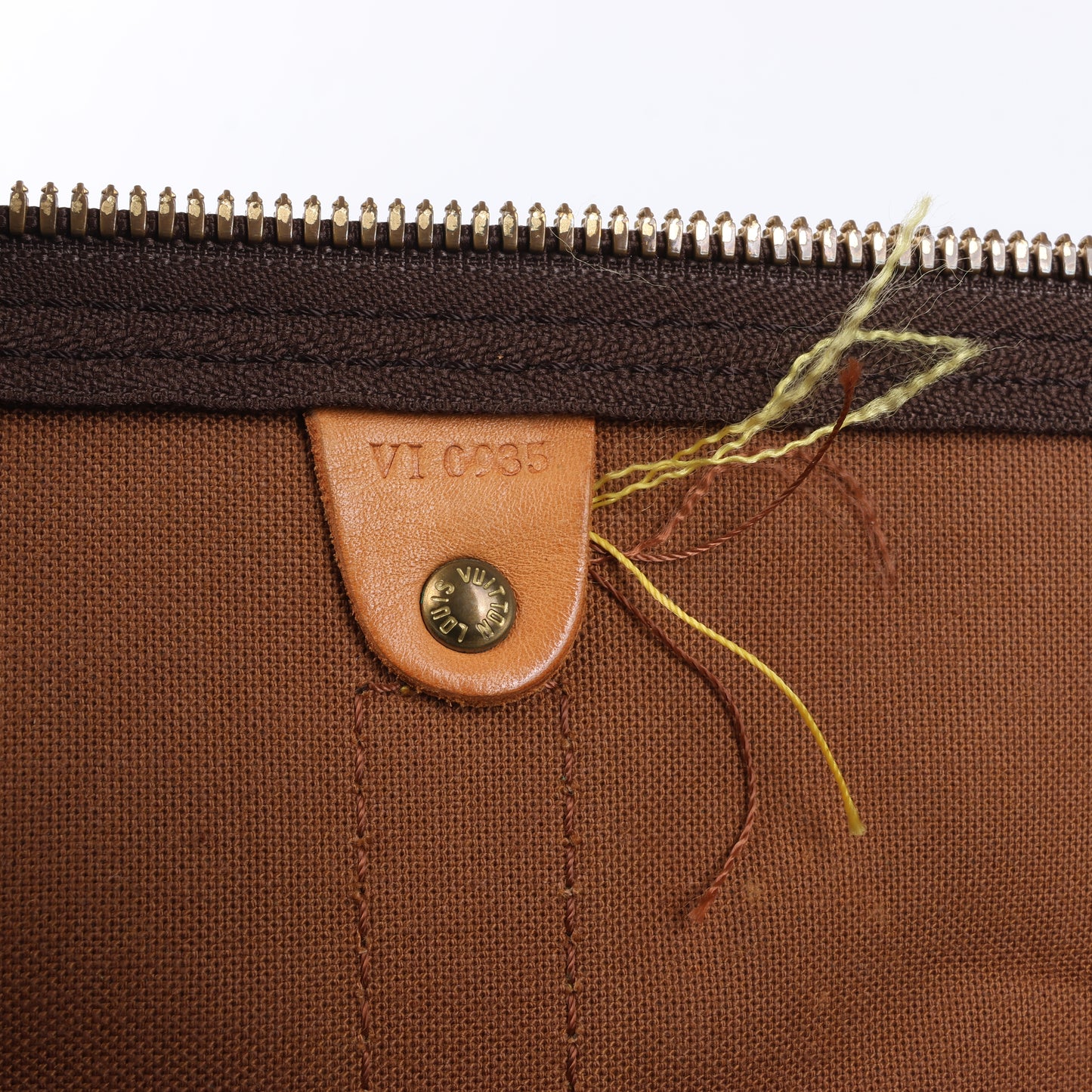 Louis Vuitton Monogram Canvas Keepall Bandoulière 60 Travel Bag M41412