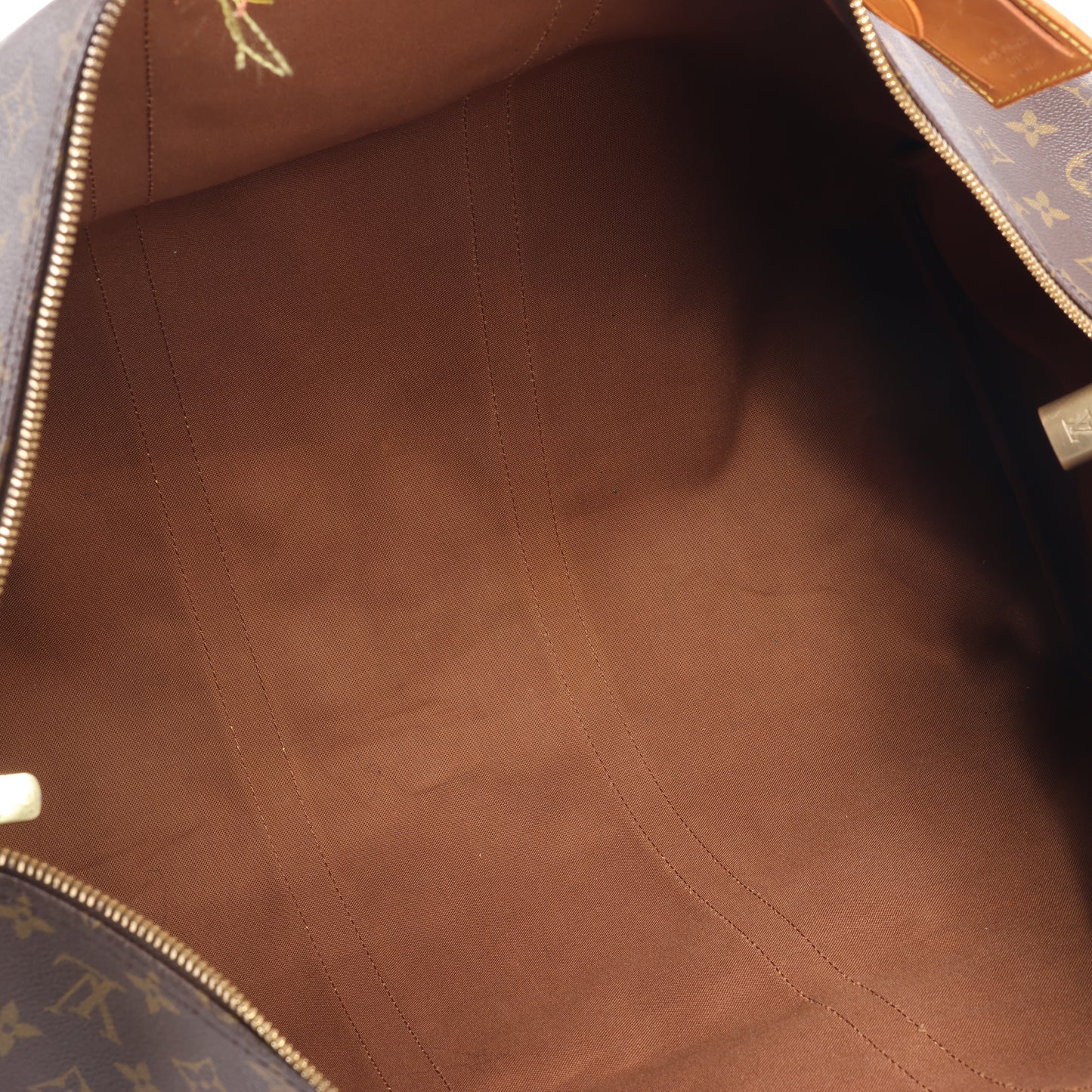 Louis Vuitton Monogram Canvas Keepall Bandoulière 60 Travel Bag M41412
