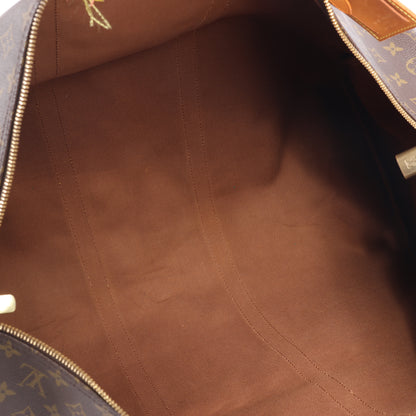 Louis Vuitton Monogram Canvas Keepall Bandoulière 60 Travel Bag M41412