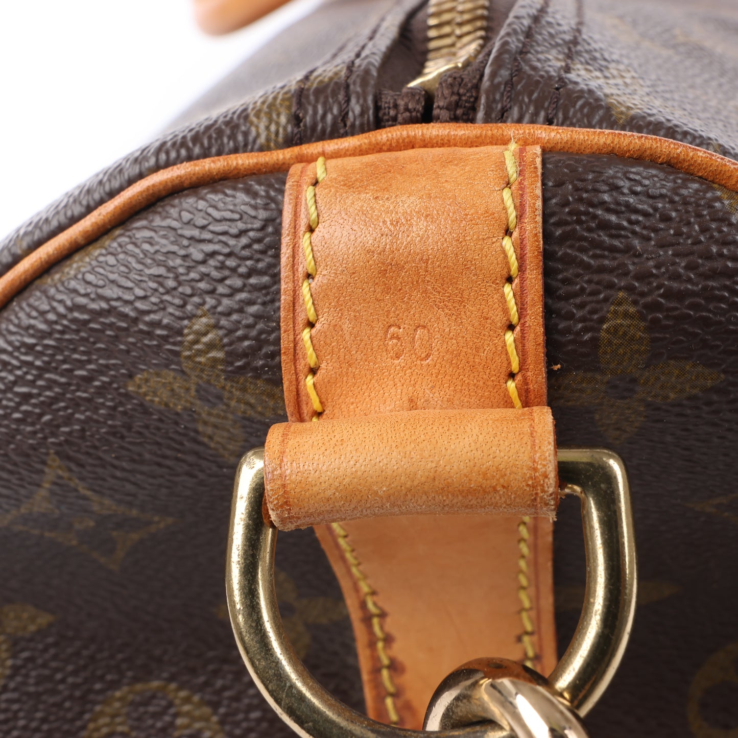 Louis Vuitton Monogram Canvas Keepall Bandoulière 60 Travel Bag M41412
