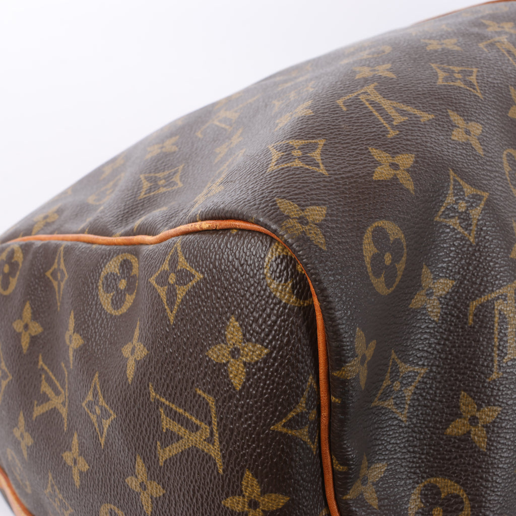 Louis Vuitton Monogram Canvas Keepall Bandoulière 60 Travel Bag M41412
