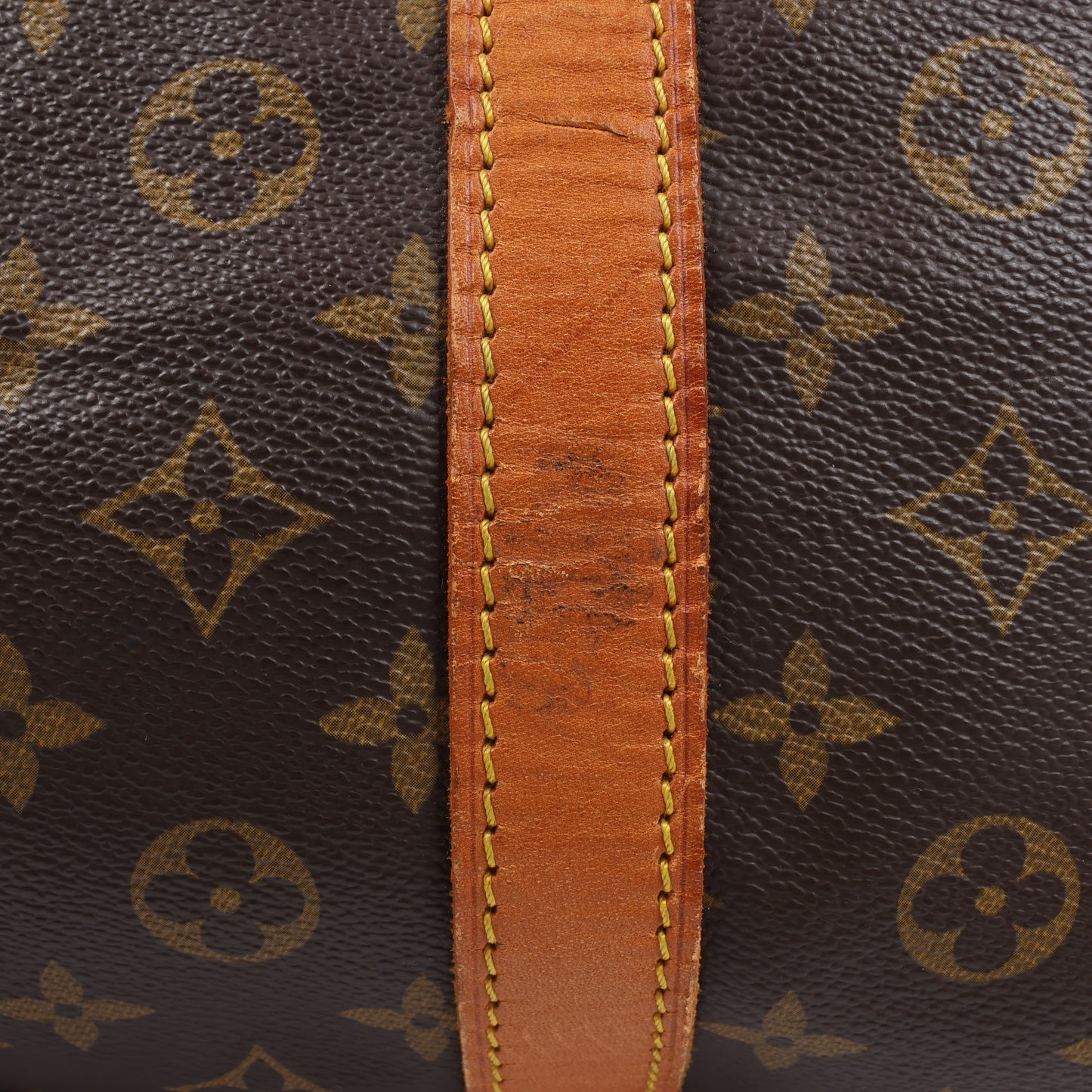 Louis Vuitton Monogram Canvas Keepall Bandoulière 60 Travel Bag M41412