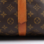 Louis Vuitton Monogram Canvas Keepall Bandoulière 60 Travel Bag M41412