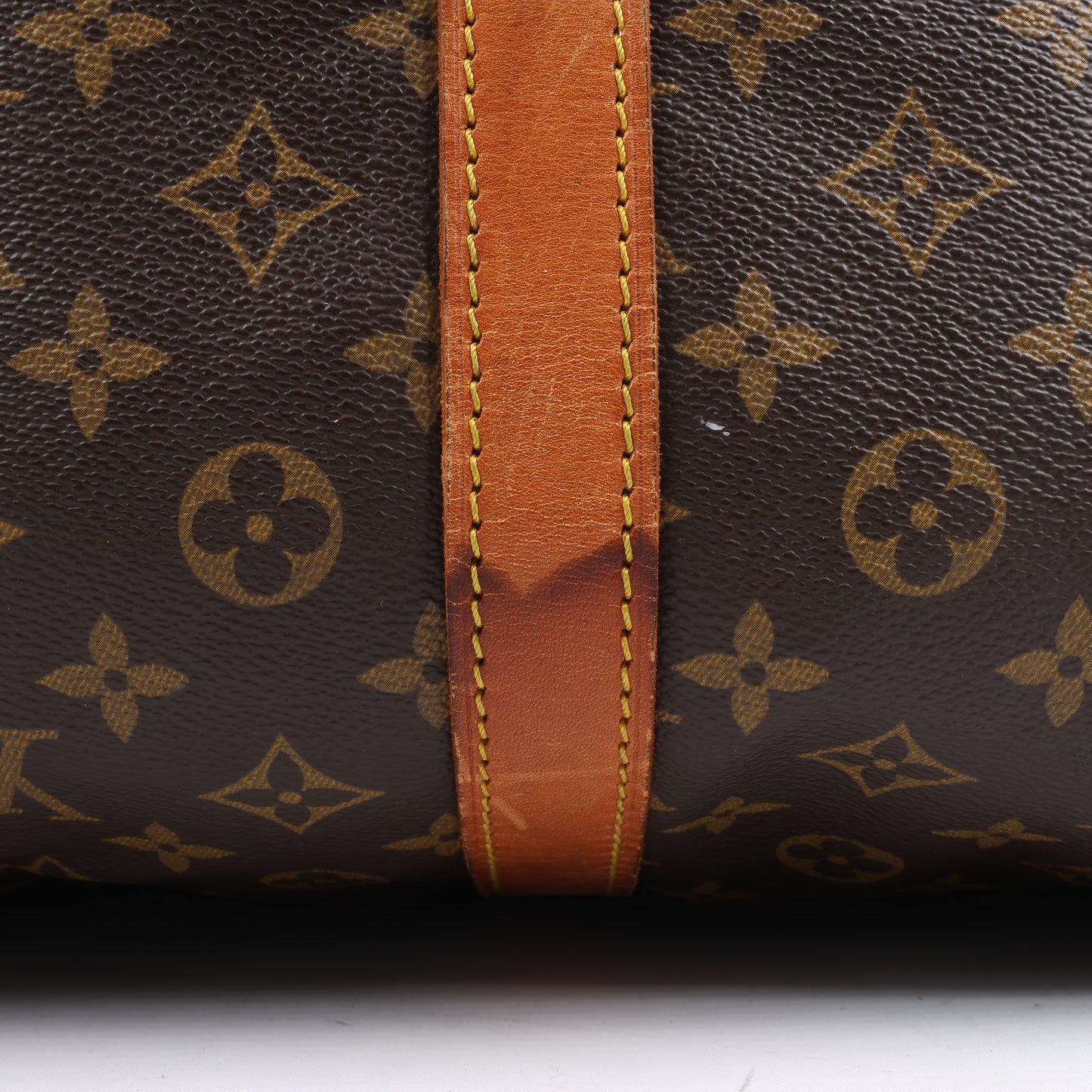 Louis Vuitton Monogram Canvas Keepall Bandoulière 60 Travel Bag M41412