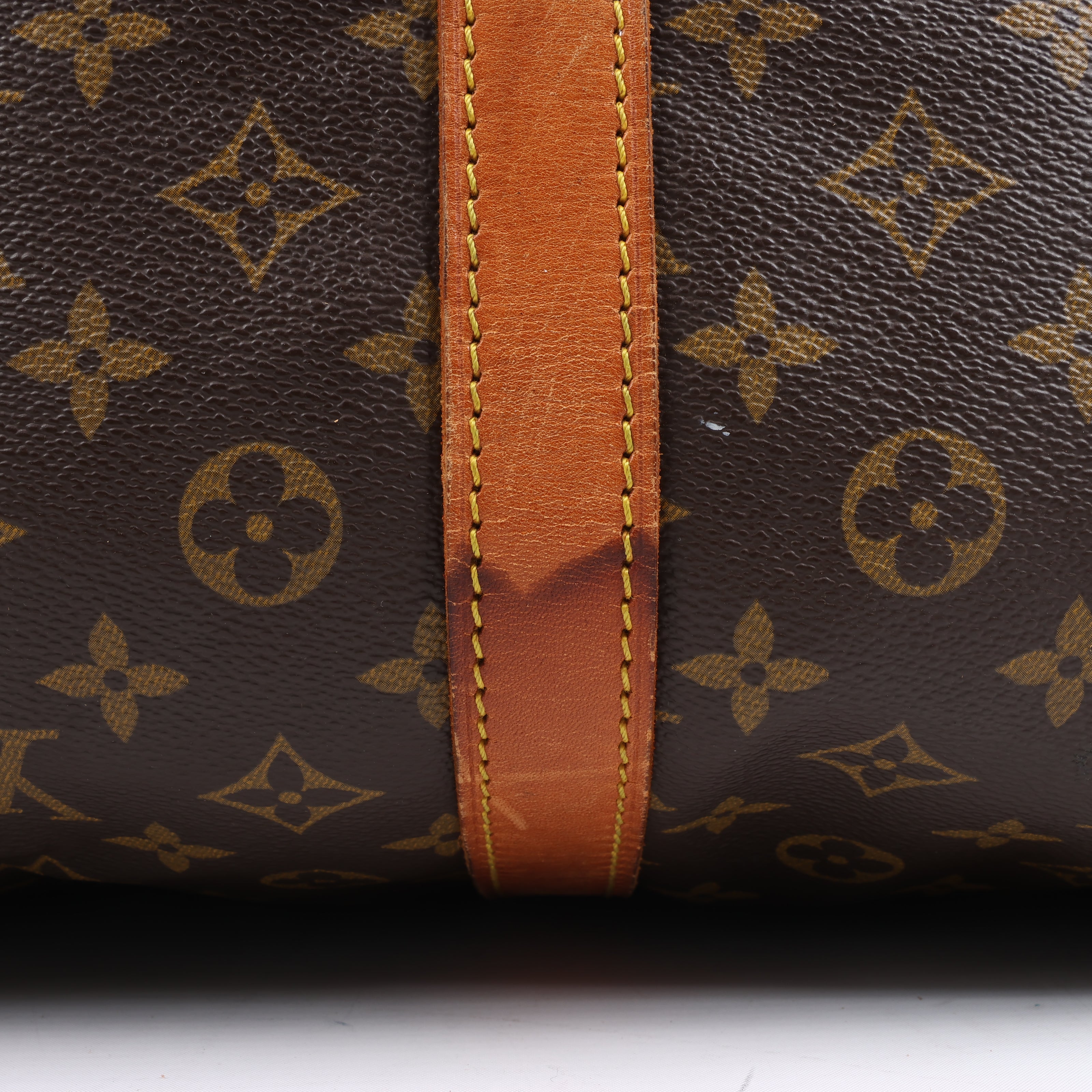 Louis Vuitton Monogram Canvas Keepall Bandoulière 60 Travel Bag M41412